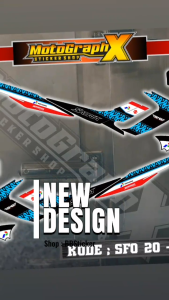 Stiker Stripping Variasi Motor Satria FU Old – Modif Simpel Elegan SFO 20 MANDALIKA