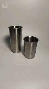 Gelas Air Minum 280ml 440ml Mug Cangkir Minum Bulat Stainless Tahan Panas SNY