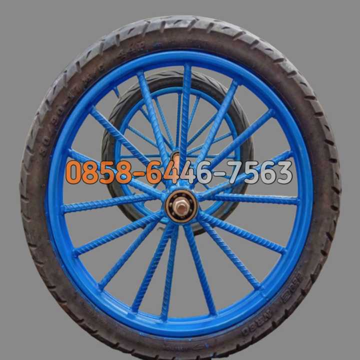 Roda Gerobak ring 17 palang 8 | Lazada Indonesia