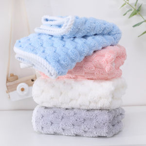 10pcs Multicolored Microfiber Washcloth   Ultra-Soft Absorbent Quick-Drying Lint-Free Easy to Hang for Bathroom
