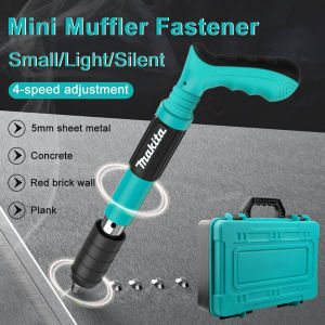 MAKITA Manual Nail Gun Heavy Duty with Free Nails No Punch Concrete Rivet Tools Steel Rivet Gun Sound Attenuation Processing Cordless Nail Tool Kit