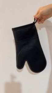 USAGI - Extra Long Silicone Kitchen Gloves / Sarung Tangan Dapur Silicone Anti Panas Tebal Panjang / Heat Resistant Anti-Scald Microwave Oven Baking Bakery Gloves 1 pc