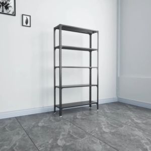 LEARED 4/5/6 Layer Carbon Steel Rack Shelves Storage Organizer Supermarket Balcony Kitchen Warehouse display Steel shelf
