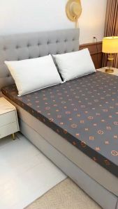 100% Waterproof Bed Foam Cover with L Shaped Zipper Single to King Size Foam Bed Cover for 2/4/6 inch Thickness