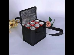 Insulated Food Delivery Bag Aluminum Foil Cooler Bag and Insulated Grocery Bags