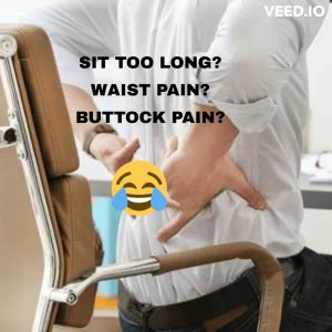 HomeBuddyPro Memory Foam Ergonomic Cushion Seat for Healthy Posture Kerusi Bantal Ergonomik untuk Penjagaan Tulang Belakang Sihat 人体工学坐垫 Office Chair