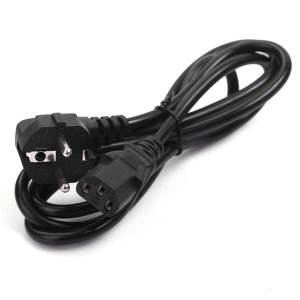 Dây Nguồn AC Ba Chấu 12M Tương Thích Với Tiêu Chuẩn EU/US/AU/UK Dành Cho PC/Laptop - Cáp Sạc Chất Lượng Cao Hoàn Toàn Mới