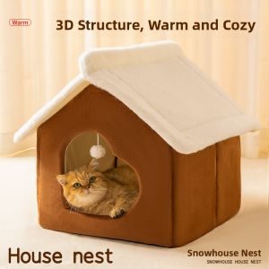 MONLEYTA | Warm Pet Bed Mat Four Seasons Universal For Cats And Dogs Winter Heating Cat Dog Nest Pet Supplies Summer Cat Nest Supplies
