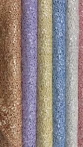 ผ้าเมตร ผ้าลูกไม้สวิส ลูกไม้ถัก มีเชิง ลายดอก ลูกไม้นำเข้า (ลายใหม่) หน้ากว้าง 45 นิ้ว หน่วยขายเป็นเมตร