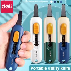 1Pc Utility Knife Multipurpose Pocket Knife нож Paper Box Cutter Letter Opener Anti-sticking Retractable Blade for Home Office