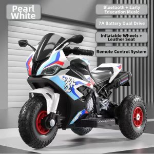 BONINGYU | Remote and Self-Drive Kids Tricycle Motorcycle