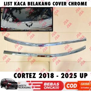 List Kaca Belakang Wuling Cortez 2018 2023 2024 2025 Cover Chrome .