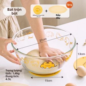 SHUEHO | Bát Lớn Thiết Kế Mèo Chống Nóng