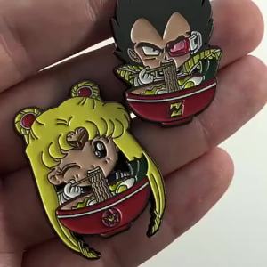 Classic Comic Sailor Moon Anime Lapel Pins Backpack Jeans Enamel Brooch Pin Women Fashion Jewelry Gifts Cartoon Badges