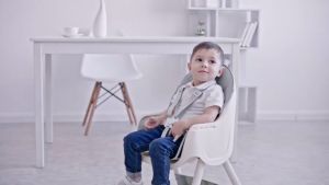 Adjustable Height Baby High Chair: Portable & Comfortable Feeding Solutions