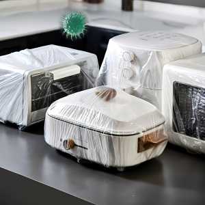 10 Chiếc Vỏ Bảo Vệ Trong Suốt Có Thể Tái Sử Dụng Vỏ Chống Bụi Dùng Một Lần Cho Máy Hút Bụi - Vỏ Lò Vi Sóng Trong Suốt Có Thể Dùng Được Trong Lò Vi Sóng