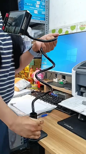 Giá Đỡ Điện Thoại Kẹp Bàn Xoay 360 Độ Hỗ Trợ Xem Phim Livestream Quay Video