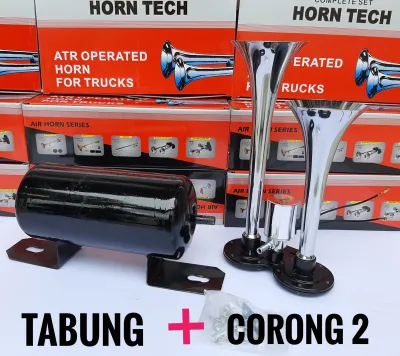tabung klakson motor/tambahan