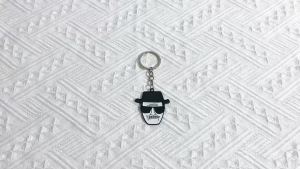 Bandai | TV Breaking Bad Keychain Key Holder Walter White Key Chain Metal Keychain Pendant Charm for Backpack Bag Accessories