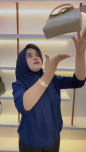 Tas Selempang Wanita Croco kekinian