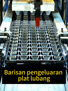 50/128/200 Seedling Tray Lubang Bekas Semaian Dulang Semaian Plastic Nursery Tray Plastic Seedling Tray 塑料育苗穴盆