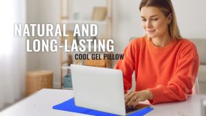 Self Cooling Gel Cool Pad Mat Orthopedic Mattress Topper Car Seat Bed Sofa  (Blue)