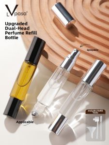 LVpasa | Dual-head Rolling & Fine Mist Perfume Bottle