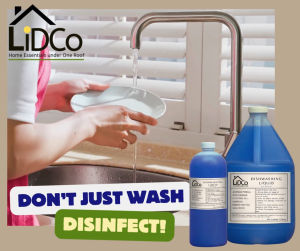 LIDCO Antibacterial Dishwashing Liquid – Heavy Duty Grease Cutter