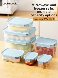  LOCK＆LOCK| Food-grade Plastic Storage Box Microwave Freezer Safe Portable
