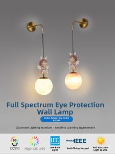 OUCHAO | Childroom Cartoon Full Spectrum Dimmable Smart Wall Light