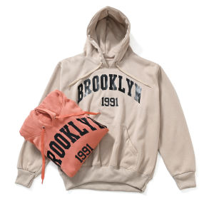 TopOne88 Sweater Hoodie JUMPER Fleece Pria Wanita Sablon POLIFEX Brooklyn
