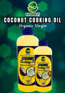 EVERREST COCONUT COOKING OIL - 1 LIT