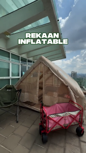 Family multifunctional tent Group camping Waterproof inflatable Large outdoor camping tent