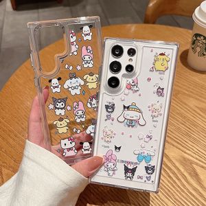 Cartoon Lovely Sailor Moon Girls Magsafe Mobile Phone Case For Samsung S25 Ultra S24 Ultra S22 S23 Ultra Magnetic Shockproof Phone Back Cover for Samsung S25 Plus S24 Plus S22 S23 Plus A35 A55 Back Shell
