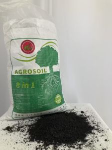 10kg Tanah Hitam Organik 8in1 Tanah Organik / Organic Soil Tanah Baja Black Soil Tanaman Pokok Bunga Sayur 黑泥土 营养土 有机泥土