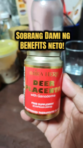 Mira Herb Deer Placenta with Ganoderma Marine Collagen Vitamin C Panax Ginseng 9-in-1 Advanced Health Supplement