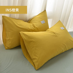 Pure Cotton Pillowcases Pair 48cmx74cm Pillow Core Covers Full Cotton Pillowcases Home Use Adult Pillowcases Single 2 Pieces
