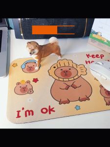 Miếng Lót Chuột Mouse Pad Capypara Chuột Lang Nước Kurumi Hoạt Hình Cute Nhiều Size