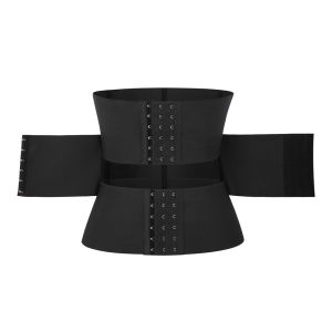 Qtree Waist Trainer Women Tummy Control Shapewear Segmented Body Shaper Workout Corset Girdle Belly Cincher Slim Postpartum Belt