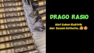 COD VINTAGE Alat Cukur Rambut Elektrik Hair Trimmer LCD USB with 4 Comb - T9-OHS-SL1 / alat cukur mini portable unik model dragon super tajam terlaris terbaik trend untuk jenggot kumis rambut ketiak di cas tanpa kabel praktis viral lengkap paling top