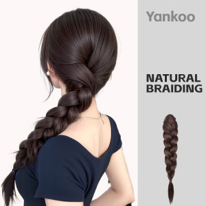 Tự nhiên bện tóc vô hình đồ kẹp mở rộng cho kiểu tóc đuôi ngựa & bện