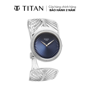 Đồng hồ nữ TITAN Raga Silver dây Bạc mặt 33MM dây màu bạc 95221VM01