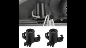 2pcs Black Sturdy ABS Plastic Car Trunk Hook Storage Container for Tesla Model 3 for Hanging Shopping Bag Suitcases