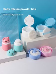 Talcum Powder Puff Large Powder Box Baby Newborn Baby Kids Portable Specific Sub-Package Talcum Powder Box Box
