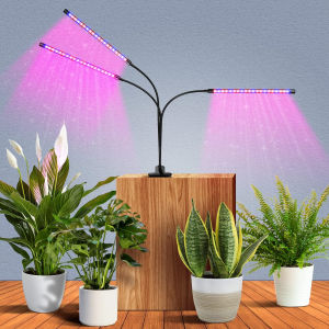 LED USB Grow Light Plants 5V Full Spectrum Light Home Flower Seedling Clip Phyto Lamp Dimmable Timing Control 3/9/12Hours