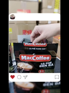 MacCoffee 1 Hộp 10 Gói x 22gr Cà Phê Đen Đá Hòa Tan 2in1 Chuẩn Vị Cà Phê Rang Xay Đặc Biệt Tiện Lợi Tuyệt Đối Năng Lượng Bùng Nổ Tỉnh Táo Tức Thì