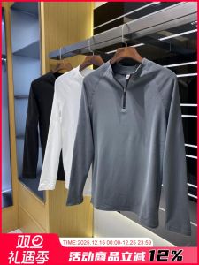 Áo Nỉ Ấm Áp Thoải Mái Có Khóa Kéo Dài Tuổi Trung Niên Thường Ngày Mùa Thu Đông Phong Cách Ngoài Trời Áo Nỉ Cổ Tròn Dài Tay