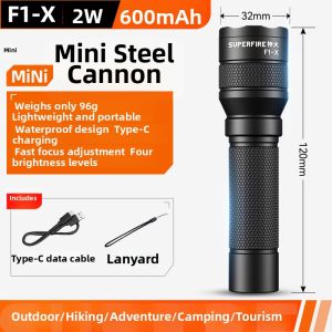 SUPERFIRE | Ultra-Bright Long-Lasting Rechargeable Portable Mini Flashlight