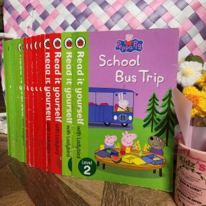 Bundle of 16pcs LadyBug Reading with Phonics Peppa Pig story books Preloved Good as New MerryKidzShop