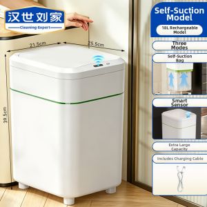 HANSHILIUJIA | Smart Induction Trash Can Auto Suction